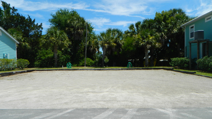 boat parking and boat wash area