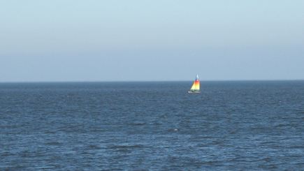 sailboat on the Gulf of Mexico